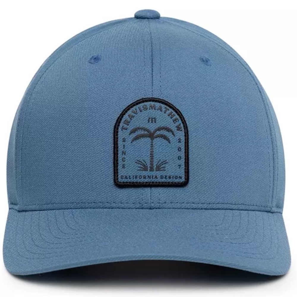 TravisMathew Men's Shark Sighting Snapback Golf Hat - Picture 2 of 4